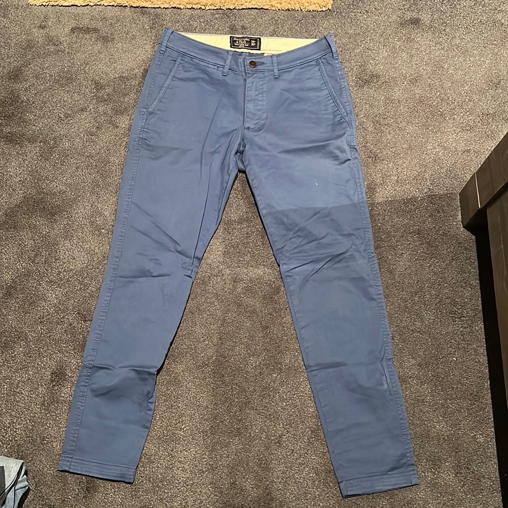 Abercrombie & Fitch Super Slim Stretch Chinos
